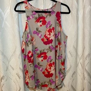 Floral Sleeveless Top